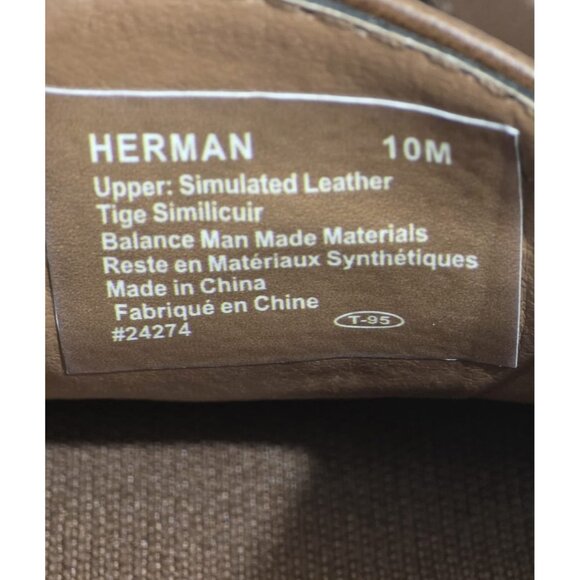 Men’s Brown Slip-On Loafers Tassel Moc Toe Comfort Memory Foam Size 10 - Picture 11 of 11